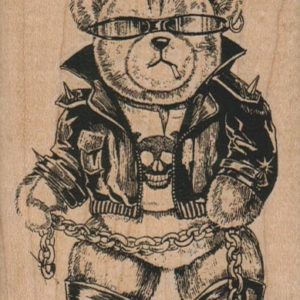 Biker Bear 2 3/4 x 4 1/4-0