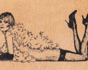 Showgirl Legs In The Air 3 1/4 x 2-0