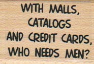 With Malls Catalogs 1 x 1 1/4