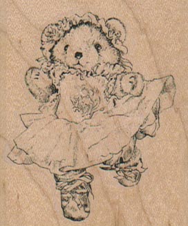 Bear Ballerina/Small 2 x 2 1/4