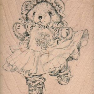 Ballerina Bear/Large 3 3/4 x 4 1/2-0