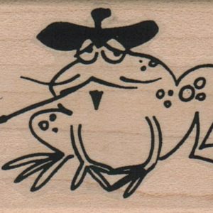 Frog In Beret 1 1/2 x 2 1/2-0