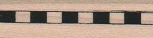 Checkerboard Border 3/4 x 2 1/4-0