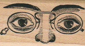 Heavy Eyebrows/Glasses 1 1/4 x 2 1/4-0