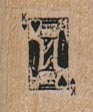 King Of Hearts/Small 3/4 x 3/4