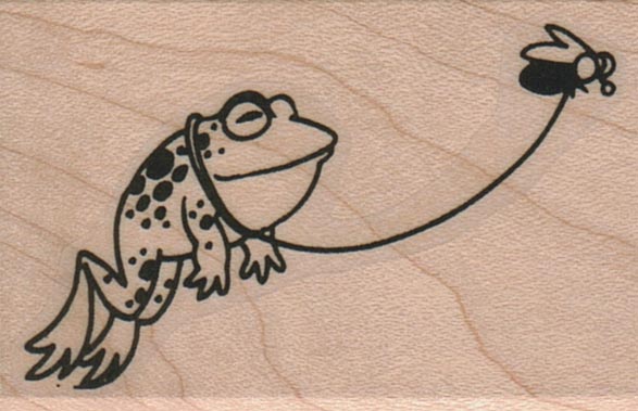 Fly Taking Frog For A Walk 1 1/2 x 2