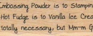 Embossing Powder Is To Stamping 1 x 2 3/4-0