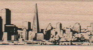 San Francisco Skyline 1 1/4 x 7 1/4-0