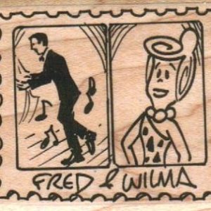 Fred And Wilma 1 3/4 x 2-0