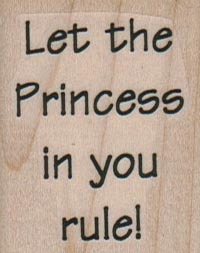 Let The Princess In You 1 1/2 x 1 3/4