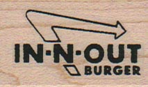 In-N-Out Burger 1 x 1 1/2