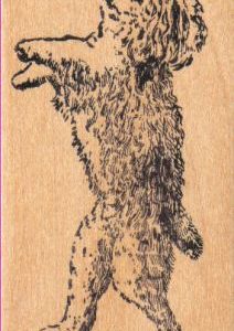 Wheaton Terrier Dancing Dog 2 x 3 1/2-0