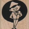 Smiling Serviceman 1 1/2 x 1 1/2-0