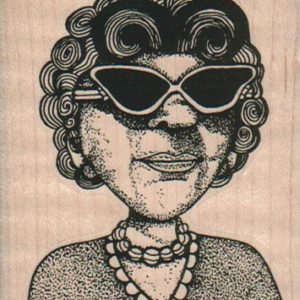 Lady In Sunglasses 2 1/2 x 3-0