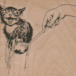 Cat In Spaghetti 2 3/4 x 2 1/2-0