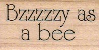 Bzzzzzy As A Bee 1 1/4 x 2