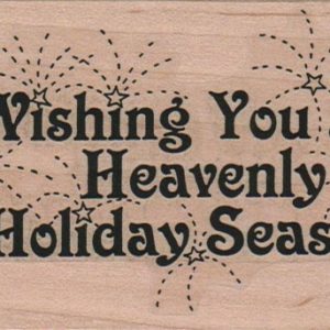 Wishing You A Heavenly 2 1/2 x 3 3/4-0