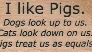 I Like Pigs 1 1/4 x 2 1/2-0