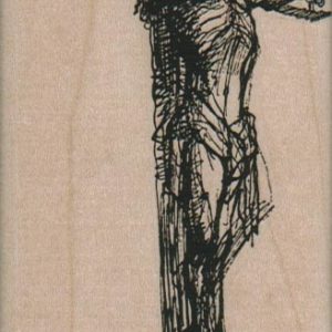 Christ On Cross 2 1/4 x 4 1/2-0