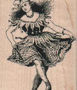 Jingle Jangle Dancing Girl 2 3/4 x 4-0