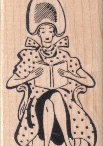 Lady Under HairDryer 2 x 3 1/2-0