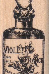 Violet France Parfum 1 1/2 x 2 3/4-0