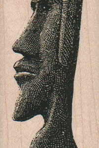 Easter Island Statue 1 1/2 x 3 1/4-0