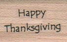 Happy Thanksgiving Sm 3/4 x 1-0