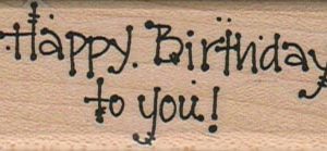 Happy Birthday Dots 1 x 2 1/4-0