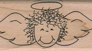 Angel Face/Wings 1 1/4 x 2 1/2-0