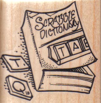 Scrabble Dictionary 2 1/2 x 2 1/4