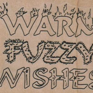 Warm Fuzzy Wishes 3 1/4 x 2 1/2-0