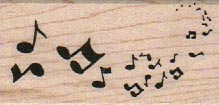 Musical Notes 1 1/4 x 2 1/4-0