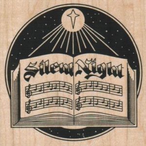 Silent Night Song Book 3 3/4 x 3 1/2-0