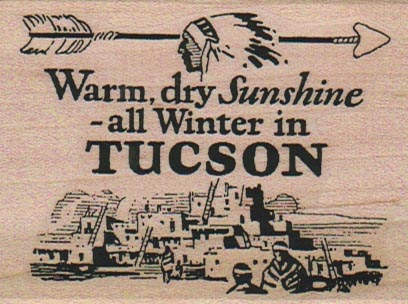 Warm Dry Sunshine/Tucson 2 1/4 x 2 3/4