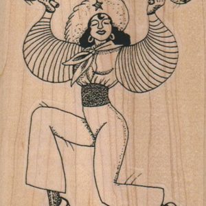 Dancer With Maracas 3 x 4-0