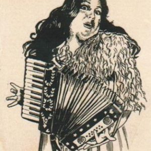 Accordion Lady 2 1/2 x 2 3/4-0