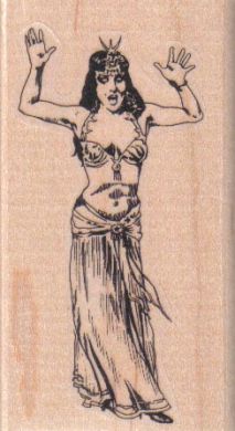 Belly Dancer/Small 1 1/2 x 3