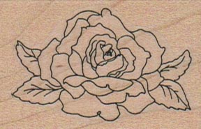 Rose/Small 1 1/2 x 2