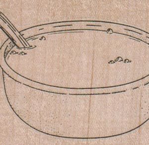 Bowl Of Soup 2 3/4 x 2-0