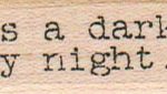 It Was A Dark And Stormy 3/4 x 2 1/2-0