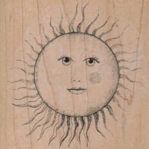 Sun Radiating/Large 3 3/4 x 3 3/4-0