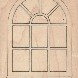 Arched Window 3 1/2 x 4 1/4-0