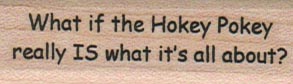 What If The Hokey Pokey 3/4 x 2