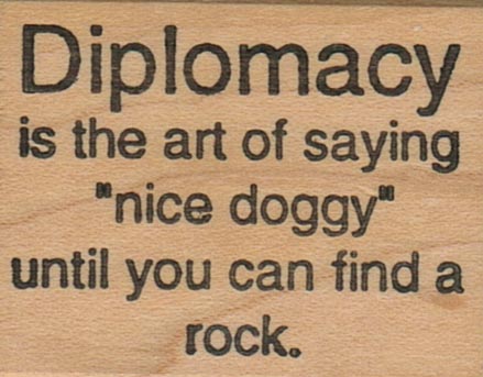 Diplomacy 1 1/4 x 1 1/2