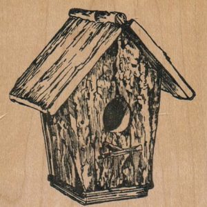 Birdhouse/Rustic 3 1/4 x 3 1/4-0
