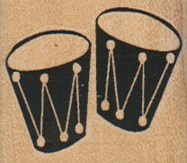 Bongo Drums 1 1/2 x 1 1/4-0
