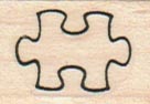 Puzzle Piece 3/4 x 1