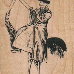 Ostrich Lady 2 1/4 x 3-0