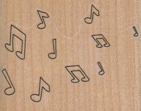 Music Notes/Open 2 x 1 1/2-0